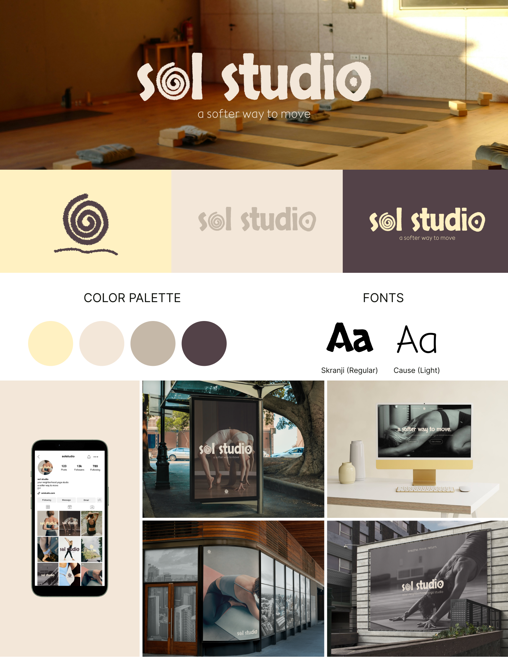 Sol Studio vertical mock feed 1